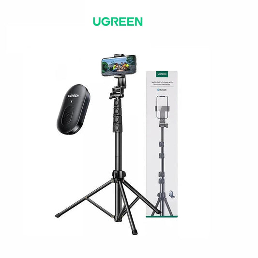 UGREEN LP680 SELFIE STICK TRIPOD WITH BLUETOOTH REMOTE