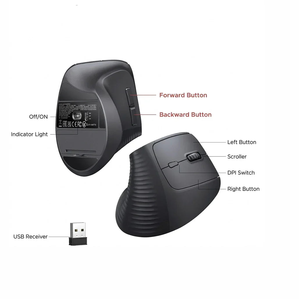 ugreen-ergonomic-vertical-57-ergonomic-angle-silent-mouse-bluetooth-wireless-4000-dpi-m571p-65042-65666_3 LB - jakcomputer