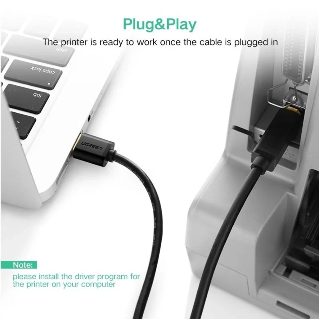 UGREEN USB-A TO USB-B-JAKCOMPUTER
