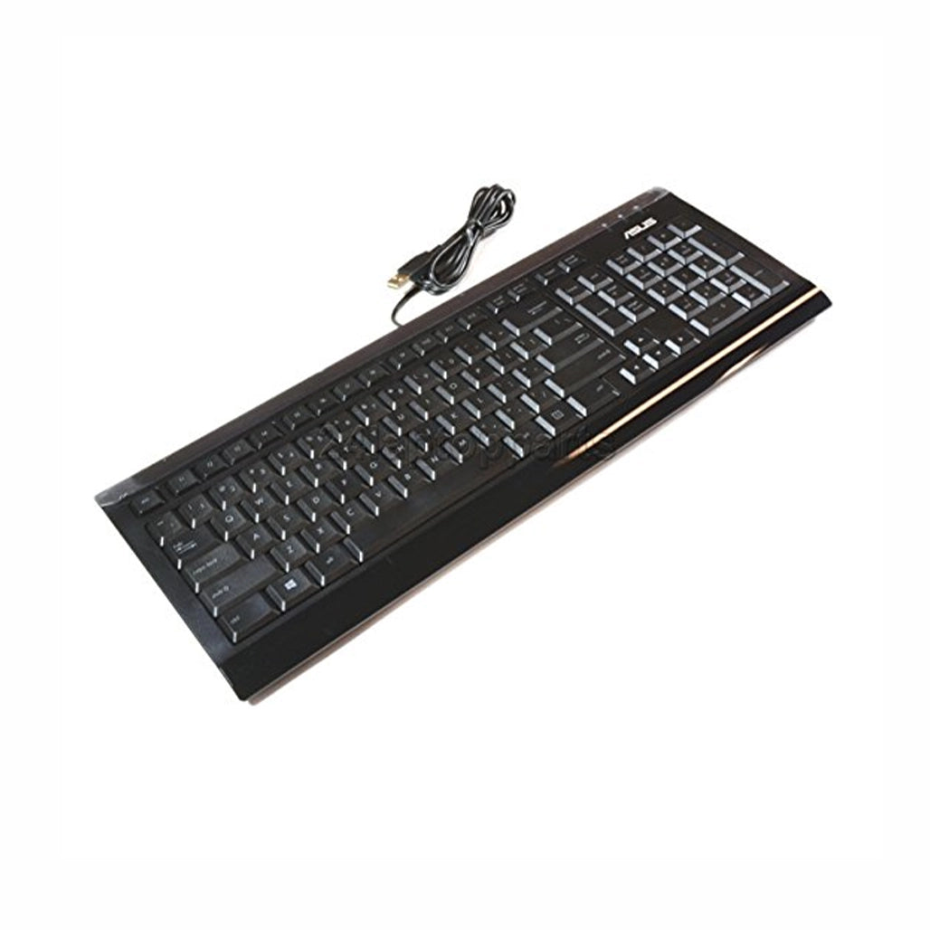 ASUS KB73211 USB Wired PC Computer Desktop Black Keyboard