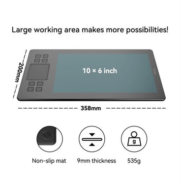 VEIKK Creator A50 10" DRAWING Tablet