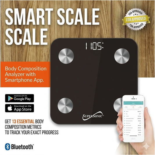 SUPERSONICSMARTSCALESC-852BTS-1 LB - jakcomputer