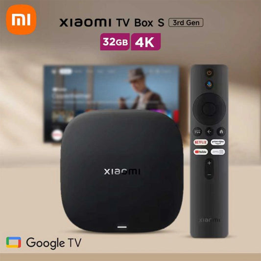 XIAOMI TV BOX S 4K ULTRA-HD 3RD GEN PFJ4191EU