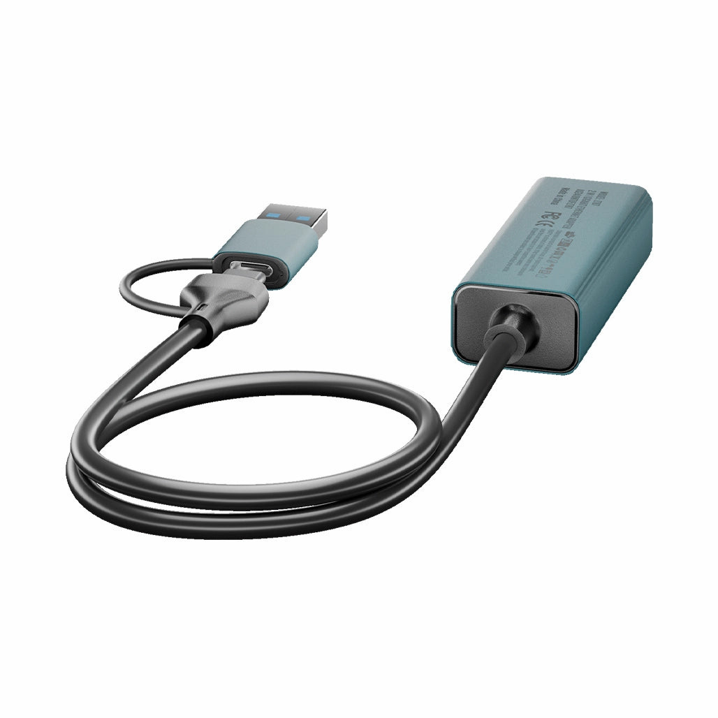 HEATZ ZT87 1Gbps 2-in-1 ethernet adapter