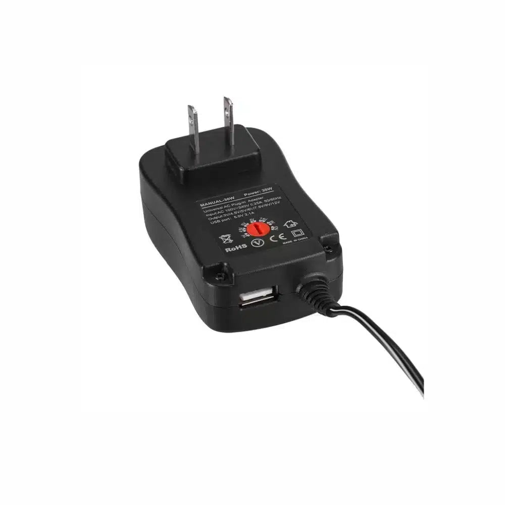 YC668 MINI ADAPTER UNIVERSAL 3V-12V 30W AD-MINI-UNI-3V-12V
