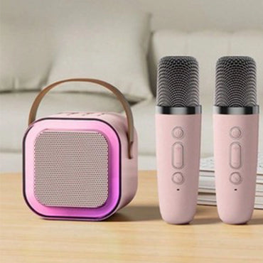 HEATZ HS1 BLUETOOTH SPEAKER WITH 2 WIRELESS MICROPHONES