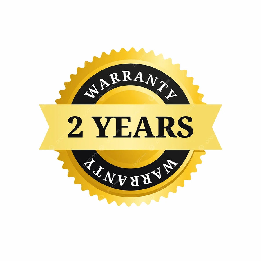 2 YEARS WARRANTY