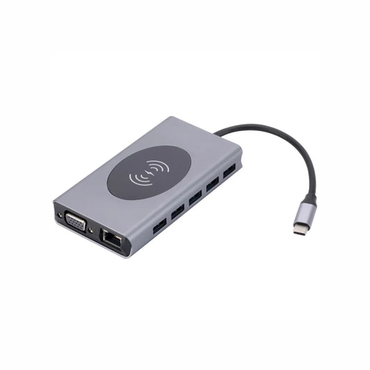 HUB TYPE-C TO HDTV 14 IN 1