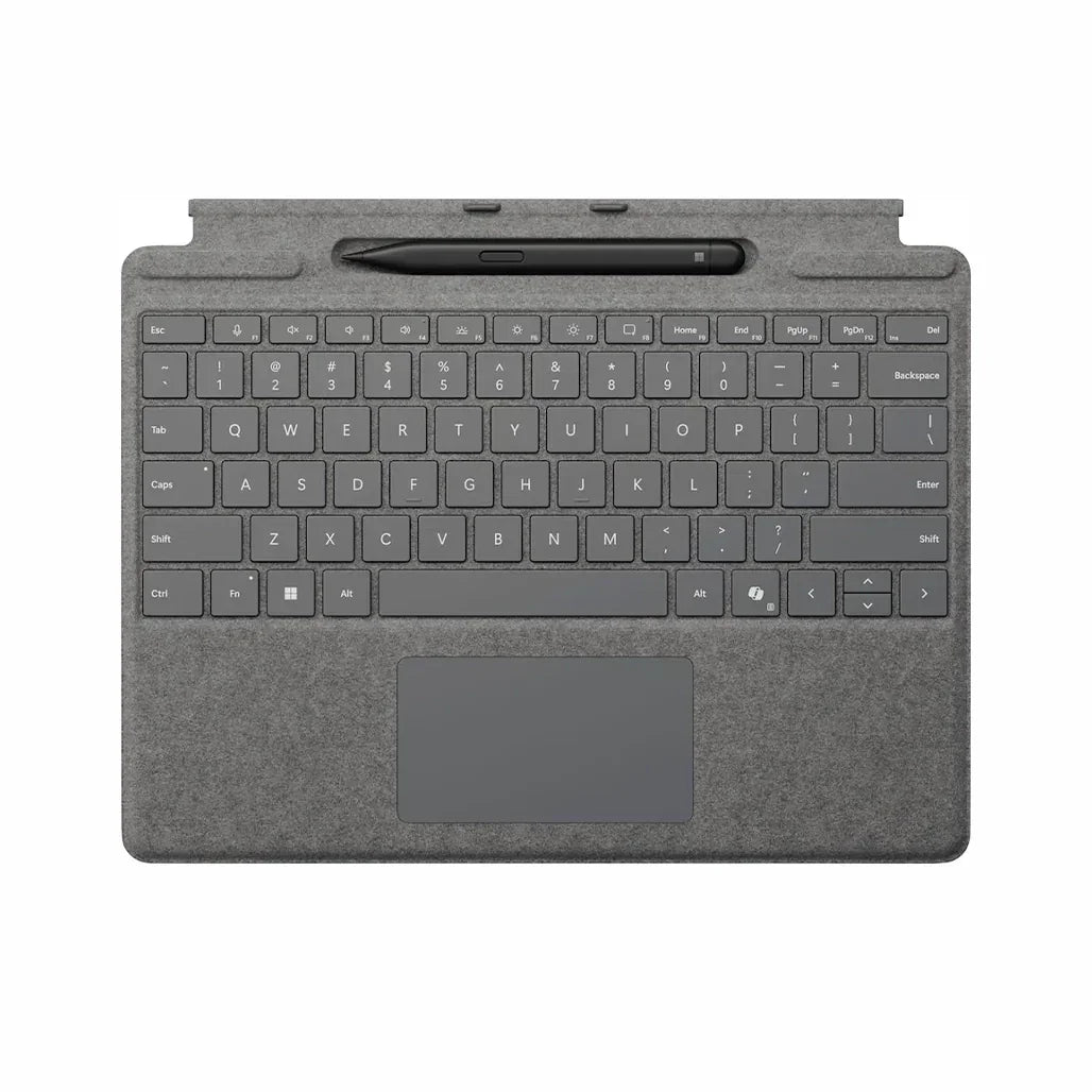 Microsoft Surface Pro Keyboard Cover with Slim Pen 2, Platinum