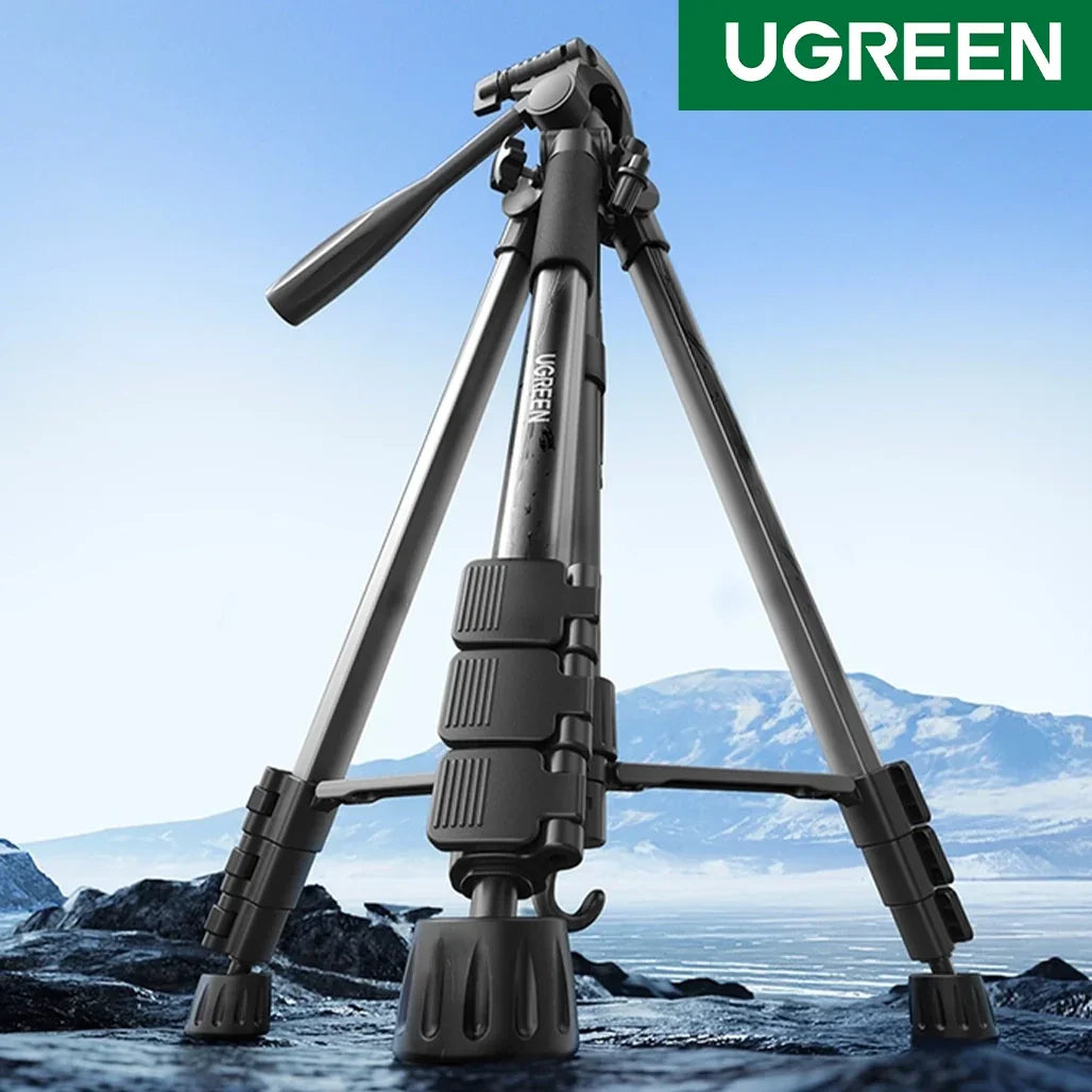 UGREEN LP661 PROFESSIONAL TRIPOD FOR PHONE AND CAMERA-JAKCOMPUTER