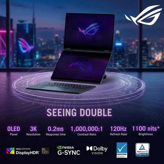 ASUS ROG Zephyrus Duo 16  Touch Screen - GX651AX-SR026W - Core™ Ultra 9  - 64GB RAM- NVIDIA® RTX 5090 24GB