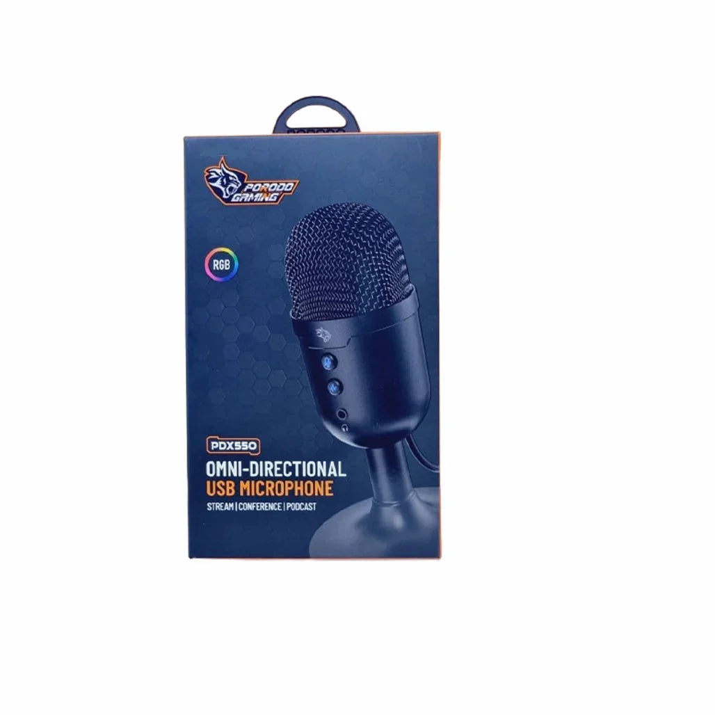 PORODO PDX550 OMNI-DIRECTIONAL USB MICROPHONE