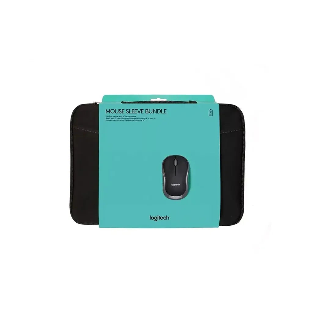 Logitech M185 Mouse + sleeve bundle 16" LOGI-910-007180