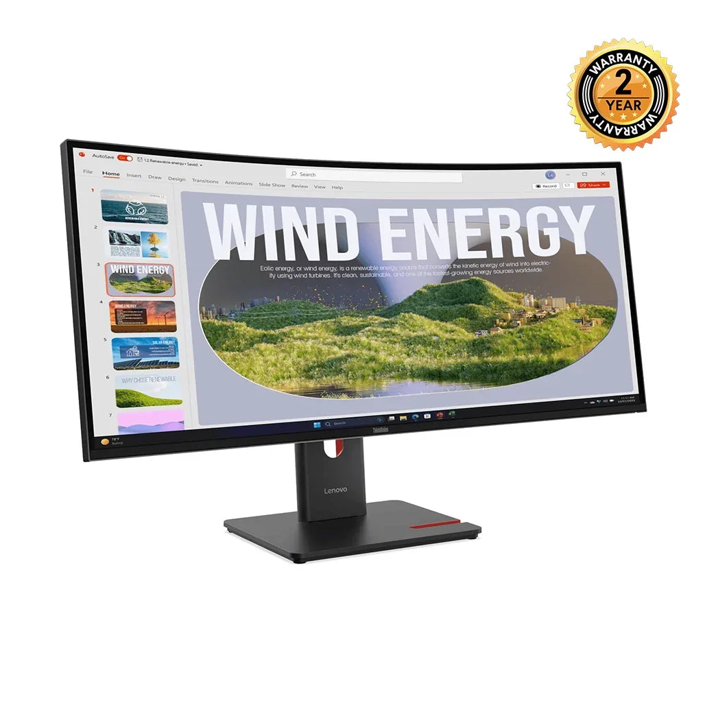 Lenovo ThinkVision 34" Curved Monitor T34WD-40