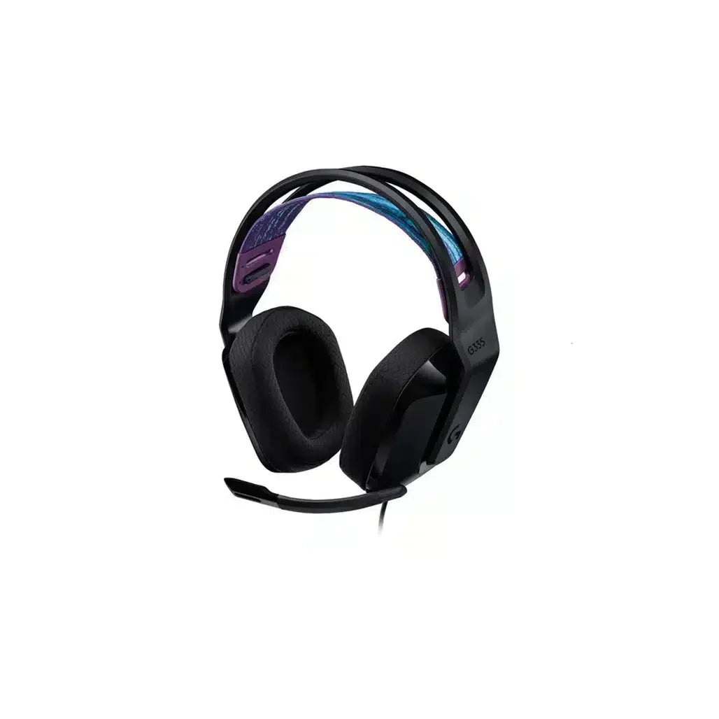 Logitech G335 Wired Gaming Headset Black - Lightweight & Comfortable