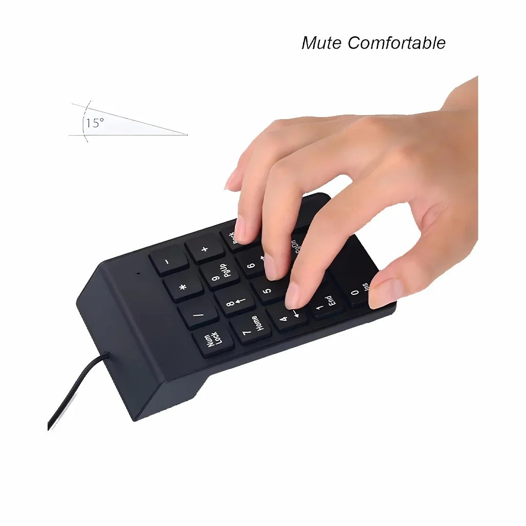 Computer Mini Screen Keypad Mini Wired NUMERIC KEYPAD – jak computers