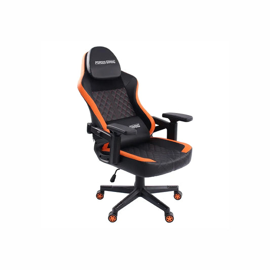 Porodo Gaming Ergonomic Gaming Chair - Black/Orange
