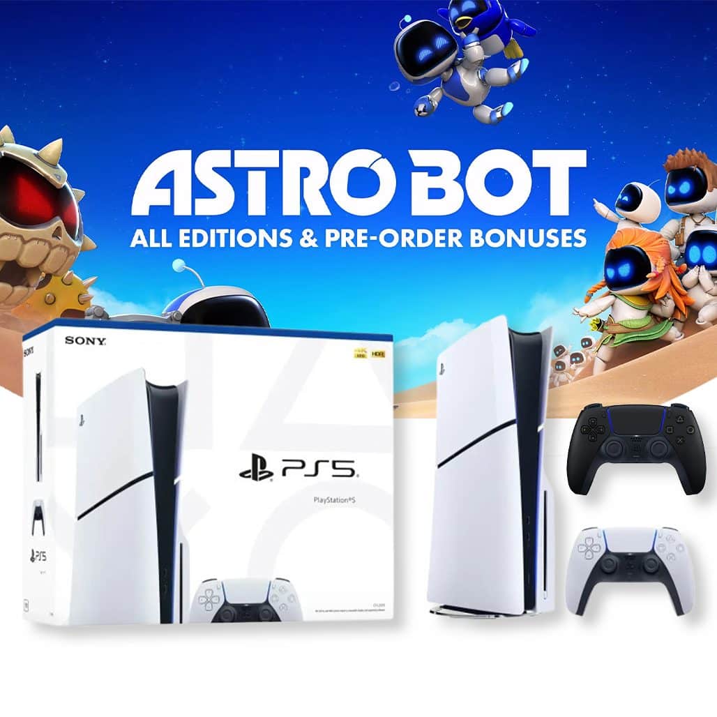 PS5 WITH 2 Dual Sense Controllers