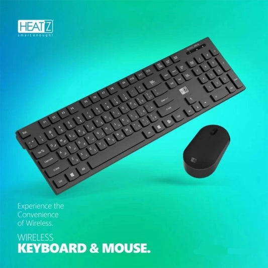 HEATZ ZK15 Wireless Keyboard & Mouse Combo