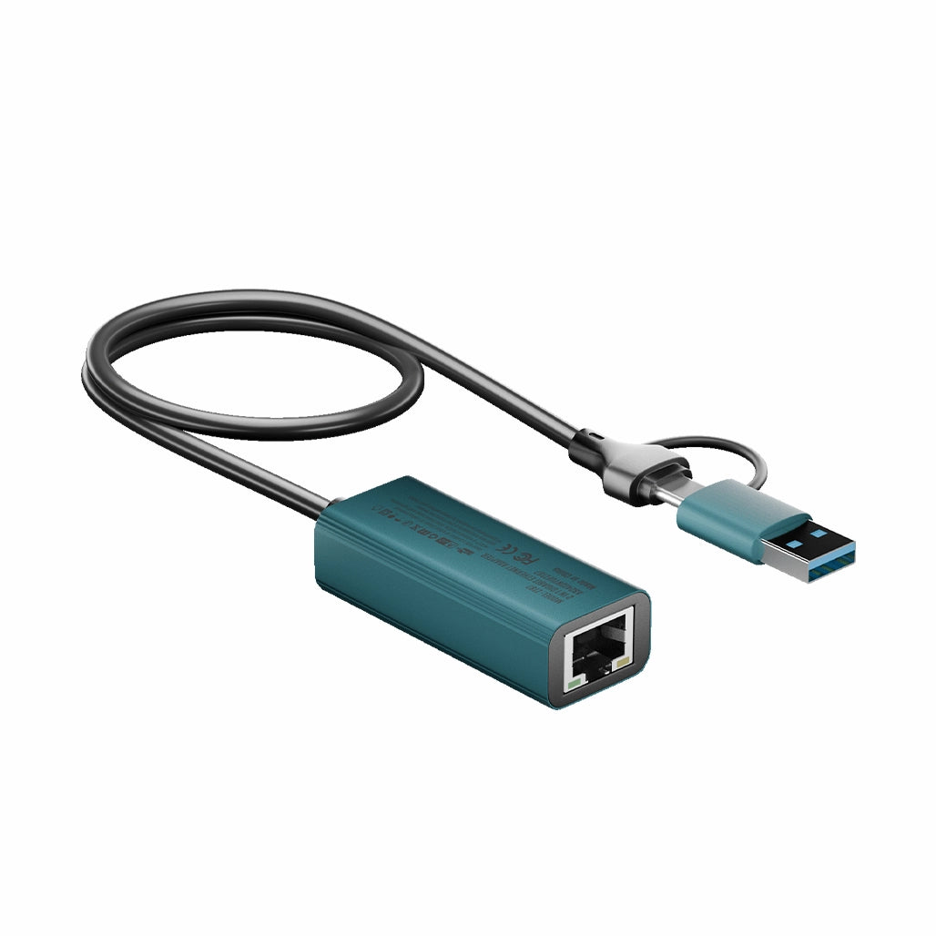 HEATZ ZT87 1Gbps 2-in-1 ethernet adapter