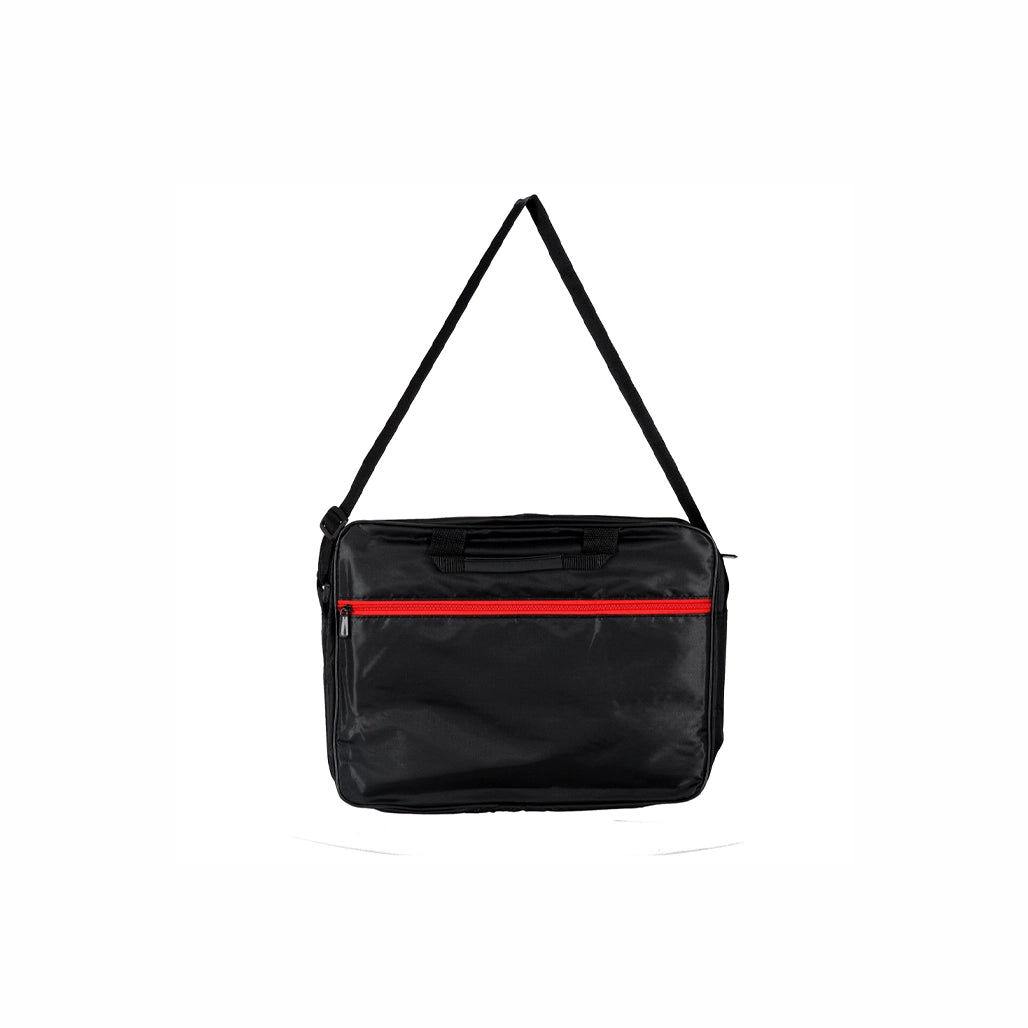 Basic 15.6" Laptop Bag with Shoulder Strap Black