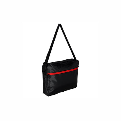 Basic 15.6" Laptop Bag with Shoulder Strap Black