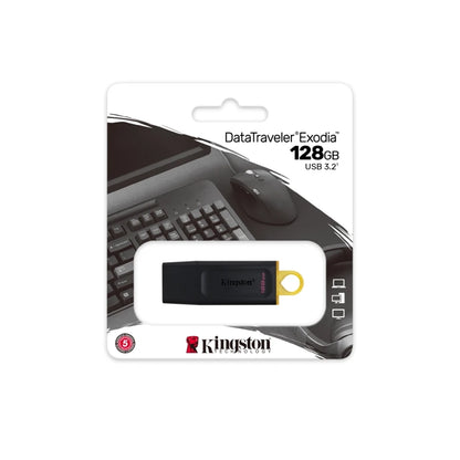 KINGSTON USB 3.2 128GB DATA TRAVELER
