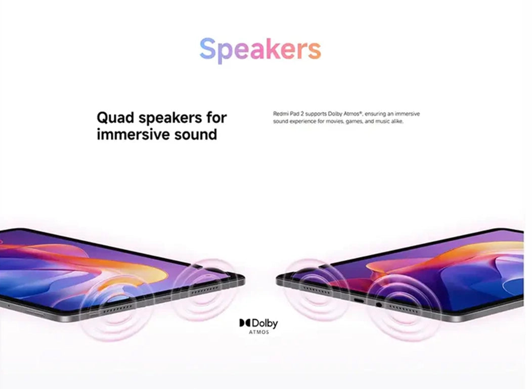 XIAOMI REDMI PAD 2 BUNDLE WITH COVER GRAPHITE GRAY 8GB RAM 256GB ROM