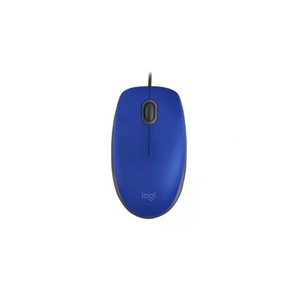 Logitech M110 Silent USB Optical mouse 3 Buttons 1000dpi Blue. 910-006662