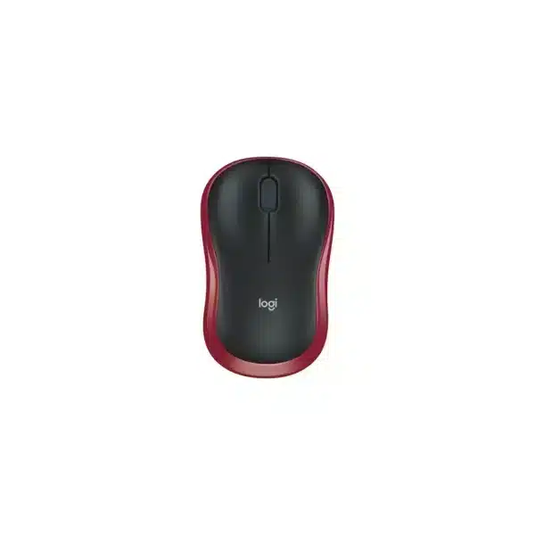 Logitech Wireless Mouse M185 1000dpi 3 Buttons Red. 910-003635