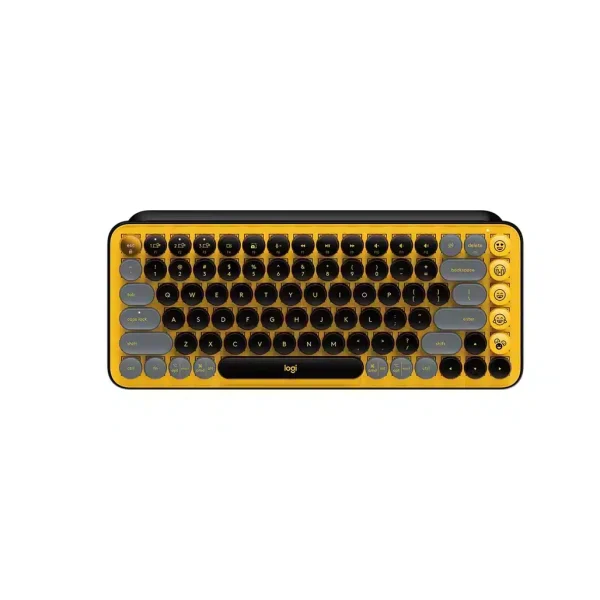 Logitech POP Keys Wireless keyboard Mechanical Emoji Yellow English. 920-010707