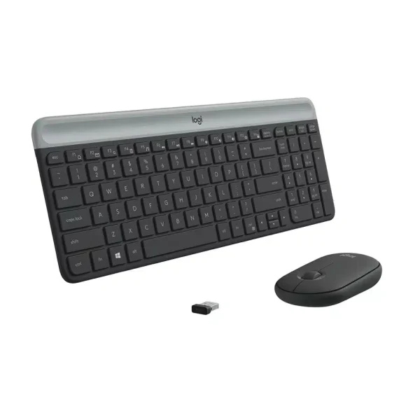 Logitech MK470 Slim Wireless Combo Black (Ara) - Image 3