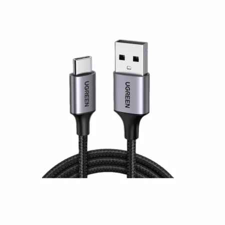 UGREEN CABLE USB to USB-C 1M Alu/Braided (Black) US288 - 60126